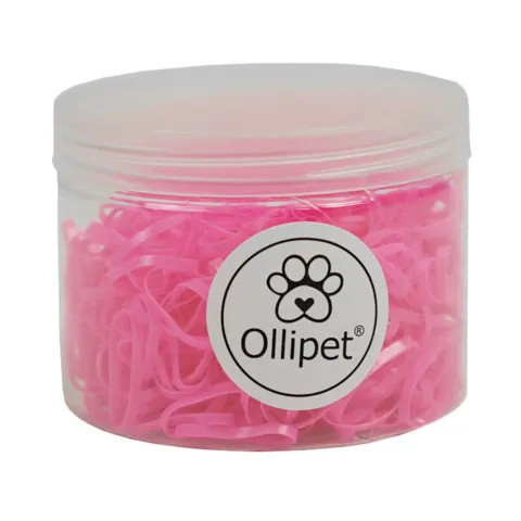Ollipet hårelastik i dåse